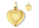 Kettenanhänger ONE ELEMENT "Herz Herz Anhänger aus 333 Gelbgold", gold, Schmuckanhänger, Damen, Gelbgold 333 Gold, Gelbgold 333, Gold, Kettenanhänger, Zart & emotional – ein Geschenk, das von Herzen kommt