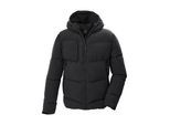 Steppjacke KILLTEC "KOW 255 MN QLTD JCKT", Herren, Gr. L, schwarz, Obermaterial: 100% Polyester.Futter: 100% Polyester.Füllung: 100% Polyester, Jacken Steppjacke, Wasserabweisende Herrenjacke mit reflektierenden Elementen