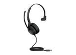 Jabra Evolve2 50 MS Mono Headset On-Ear