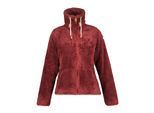 Fleecejacke ICEPEAK "ICEPEAK COLONY", Damen, Gr. L, rot (wine), Obermaterial: 100% Polyester, normal, Jacken Fleecejacke, sportlicher Stil, für vielseitige Aktivitäten, mit Reissverschluss