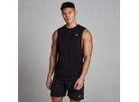 MP Herren Rest Day Tanktop mit tiefem Armausschnitt – Schwarz - XXS