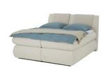 smart Boxspringbett mit Stauraum Premium ¦ beige ¦ Maße (cm): B: 193 H: 126