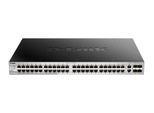 D-Link DGS-3130-54TS/E, 54-Port Layer 3 Gigabit Stack Switch (SI)