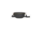 Schultertasche HARPA "Carly", Damen, Gr. B/H/T: 6cm x 15cm x 24cm, schwarz, Leder, unifarben, Taschen Schultertasche, aus echtem Leder