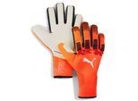 Torwarthandschuhe PUMA "FUTURE Pro NC Torwarthandschuhe Erwachsene", Gr. 7, glowing rot schwarz, Obermaterial: 92% Polyester, 8% Elasthan. Handfläche: 100% Latex. Handrücken: 100% Polyester, Handschuhe