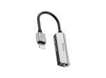 Baseus L52 Audio Adapter Lightning to Mini Jack 3.5mm i 2x Lightning (Silver)