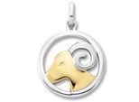 Sternzeichenanhänger ONE ELEMENT "Widder Sternzeichen Anhänger aus 925 Silber", silber, Schmuckanhänger, Damen, Widder, Silber 925 (Sterlingsilber), Sinnbild Ihrer Persönlichkeit – eine schöne Idee zum Verschenken