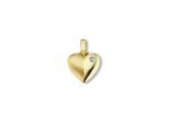 Kettenanhänger ONE ELEMENT "Zirkonia Herz Herz Anhänger aus 333 Gelbgold", gold, Schmuckanhänger, Damen, Gelbgold 333 Gold, Gelbgold 333, Gold, Kettenanhänger, Herz mit Bedeutung – eine feine Geschenkidee für viele Anlässe