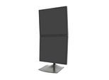 Ergotron DS100 Dual-Monitor Tischstandfuß für zwei Monitore vertikal bis 61 cm 24 Zoll schwarz