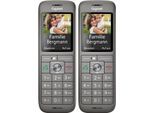 Gigaset CL660HX Duo - 2 design DECT-Mobilteil mit Ladeschale