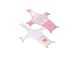 Moni Babywannennetz 8854, Kunststoff Clips, Badewanneneinsatz, ab Geburt rosa