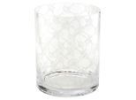 Joop! Vase Allover, Transparent, Glas, zylindrisch, 22 cm, Dekoration, Vasen, Glasvasen