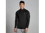 MP Herren Trainingstop mit 1/4-Reißverschluss – Schwarz - XL