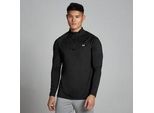 MP Herren Trainingstop mit 1/4-Reißverschluss – Schwarz - XXXL