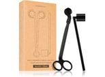 Paddywax Accesories Wick Trimmer & Candle Snuffer - Matte Black Gift Set