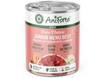 AniForte Nassfutter Junior Menue Rind 6 x 400g
