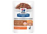 Hill's Prescription Diet k/d + Mobility Feline mit Huhn 48x85 g
