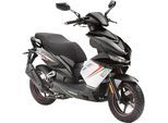 Motorroller PRIKE "PRIKE P19 50 Sport, E5 (45km/h)", schwarz (schwarz, schwarz), Motorroller, ohne Topcase, 45 km/h, Kraftstoffeinspritzung (EFI), 12" Bereifung, LED Beleuchtung, 3,1 PS, B:69cm H:113cm L:184,5cm, Topseller