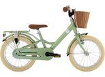 Kinderfahrrad PUKY "YOUKE 16 Classic" Gr. 25, grün (retro grün), Fahrräder, Kinder, 25,4cm, ab 4 Jahren, 16 Zoll