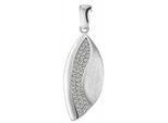 Kettenanhänger ADELIA´S "trendiger Schmuck Anhänger aus 925 Sterling Silber", lila, Schmuckanhänger, Damen, Silber 925 (Sterlingsilber), Kettenanhänger
