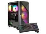GAMEMAX Gaming-PC "Striker 7836 AMD Ryzen 5 7500F 16GB DDR5 1TB SSD RTX 5060Ti", schwarz, Microsoft Windows 11 Home (64 Bit), 16 GB RAM 1.000 GB SSD, Desktop-PCs, Windows 11, DDR5 RAM