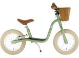 Laufrad PUKY "LR XL CLASSIC", grün (retro grün), Laufräder, KinderB:14cm H:55cm L:96cm, ab 3 Jahren, Kinder, B:14cm H:55cm L:96cm
