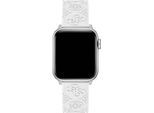 Smartwatch-Armband GUESS "CS2003S1", weiß, Uhrenarmbänder, Silikon, Wechselarmband, Ersatzband, Silikon, passend für die Apple Watch