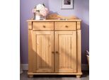 Kombikommode OTTO HOME "Adele", beige (natur), B:92cm H:103cm T:40cm, Massivholz, Sideboards, Kombikommode, aus massiver Kiefer, 92cm breit
