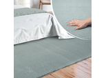 Teppich MERINOS "Loft 37, Kunstfellteppich", blau, B:200cm H:16mm L:280cm, Polyester, Teppiche, Teppich, weich und kuschelig, Fell Haptik, Anti-Rutsch-Unterseite