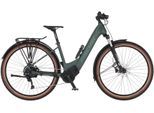 E-Bike FISCHER FAHRRAD "TERRA T100 43 711" Gr. 43, grün, Elektrofahrräder, 43cm, 28 Zoll (71,12cm), Pedelec, Elektrofahrrad für Damen und Herren, Topseller