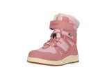 Stiefel ZIGZAG "Rincet", Mädchen, Gr. 24, rosa (altrosa), Kunstfaser, Polyurethane, Schuhe Stiefel, mit praktischem Schnellschnürsystem
