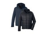 3-in-1-Funktionsjacke KILLTEC "KOW 95 MN JCKT", Damen, Gr. S, dunkelblau, Obermaterial: 100% Polyamid;Futter: 100% Polyamid;Füllung: 100% Polyester, Jacken, 3 in 1 Herrenjacke, wasser- u winddicht, atmungsaktiv