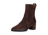 Bikerboots HÖGL "Högl Stiefel Veloursleder", Damen, Gr. 40, braun, Veloursleder, Schuhe Bikerboots