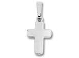 Kettenanhänger ONE ELEMENT "Kreuz Anhänger aus 333 Weißgold Kreuz Anhänger aus 333 Weißgold", silber, Schmuckanhänger, Damen, Gold Weißgold 333, Gold, Weißgold 333, Kettenanhänger, Persönlicher Akzent – schlicht, modern, aussagekräftig