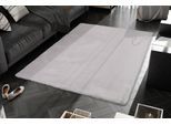 Hochflor-Teppich OCI DIE TEPPICHMARKE "ROCKY SOFT", braun (cappuccino), B:80cm H:35mm L:150cm, Polyester, Teppiche, Kunstfell, weich, kuschelig, maschinell gewebt, Kaninchen Haptik