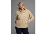 Fleecejacke MAIER SPORTS "DA-FLEECEJACKE RACKA W", Damen, Gr. 50, feather gray, Obermaterial: 100% Polyester, Jacken Fleecejacke, für Outdoor-Aktivitäten, aus Polyester, gerader Schnitt
