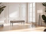 2-Sitzer HOME AFFAIRE "Amber", grau (anthrazit), B:119cm H:52cm T:54cm, 100% Polyester, Sofas, mit Knopfheftung,in verschieden Stoffarten