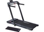 Laufband CHRISTOPEIT SPORT "TM 2400S", schwarz, LaufbänderB:75cm H:115cm L:150cm, bis max. 16 km/h, klappbar, 120 kg max. Benutzergewicht, B:75cm H:115cm L:150cm