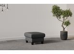 Polsterhocker HOME AFFAIRE "Varese", grau (dunkelgrau), B:77cm H:49cm T:67cm, 95%Polyester 5%Polyamid, Hocker, Polsterhocker
