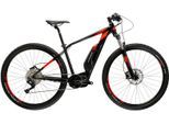E-Bike KROSS "E-MTB Level Boost 1.0 504 29 Zoll schwarz" Gr. 41, schwarz (schwarz, schwarz), Elektrofahrräder, Damen, 41cm, 29 Zoll (73,66cm), Pedelec, Elektrofahrrad für Damen und Herren, MTB