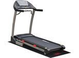 Laufband "Speed 2.5 (mit/ohne Unterlegmatte)" Gr. 2, silber (silberfarben, schwarz), MOTIVE FITNESS BY U.N.O., Laufbänder, mit Unterlegmatte, bis max. 20 km/h, klappbar, 130 kg max. Benutzergewicht, B:78,5cm H:142cm L:183cm