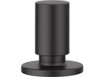 Blanco Zugknopf 238688 rund, Hahnlochbohrung mindestens Ø 14 mm, Sonderfarbe schwarz matt