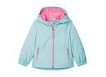 Funktionsjacke "FIOS 6 MNS JCKT", Mädchen, Gr. 122/128, grün (mint), Obermaterial: 100% Polyester.Futter: 100% Polyester, FIRST INSTINCT BY KILLTEC, Jacken Funktionsjacke, Wasser- und winddichte Kinderjacke, verlängerbare Ärmeln