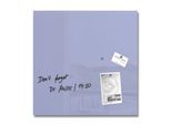 SIGEL Glas-Magnettafel artverum® 48,0 x 48,0 cm lavendel