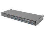Digitus Modularer KVM Switch 16-Port VGA, Aufrüstkit, kaskadierbar, opt. IP Zugriff