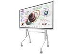 Samsung Flip Pro WM75B Flipchart 190,5 cm 75 Zoll inkl. Neomounts FL50-525WH1 Move Go Rollwagen höhenverstellbar