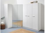 Schrank-Set RAUCH "Kleiderschrank Schrank Garderobe Wäscheschrank VANDOR", weiß (alpinweiß), B:164cm H:197cm T:253cm, Holzwerkstoff, Kastenmöbel-Sets, 6-türig mit viel Stauraum, Schränke einzeln stellbar MADE IN GERMANY
