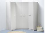 Schrank-Set RAUCH "Kleiderschrank Schrank Garderobe Wäscheschrank VANDOR", weiß (alpinweiß), B:164cm H:197cm T:164cm, Holzwerkstoff, Kastenmöbel-Sets, 4-türig mit viel Stauraum, Schränke einzeln stellbar MADE IN GERMANY