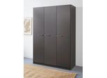 Drehtürenschrank RAUCH "Kleiderschrank Schrank Garderobe Wäscheschrank VANDOR", grau (graumetallic), B:136cm H:197cm T:54cm, Holzwerkstoff, Schränke, Drehtürenschrank, in drei Breiten, Höhe 197 cm, Griffe in Graumetallic MADE IN GERMANY