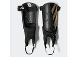 Fußball Schienbeinschoner ADIDAS PERFORMANCE "TIRO SG MTC", Herren, Gr. M, schwarz-weiß (schwarz, gold metallic, weiß), Protektoren